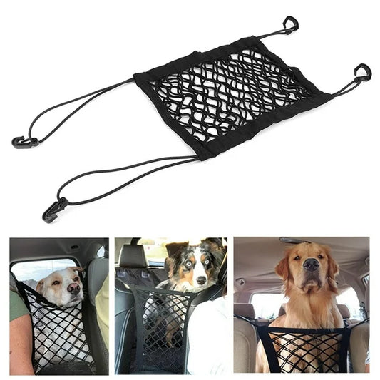 Grille de Protection pour Chien - Séparation Élastique pour Voiture