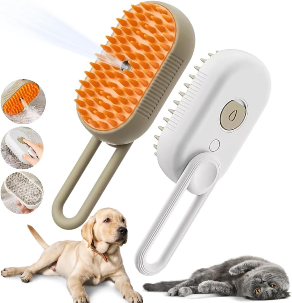 brosse de pulvérisation pour chats et chiens