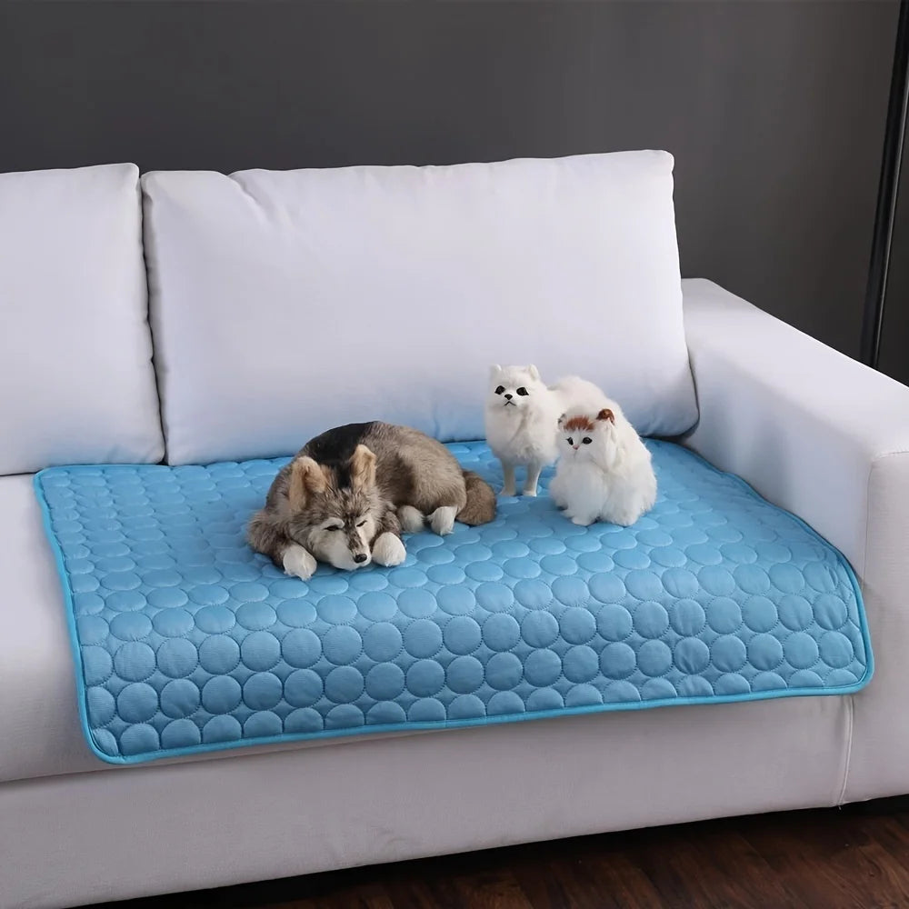 Tapis Rafraîchissant pour Chiens - Matelas d'Été pour Animaux de Compagnie