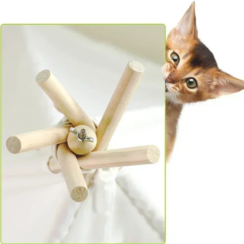 Tente Tipi pour Animaux - Maison Portable et Lavable pour Chiens et Chats