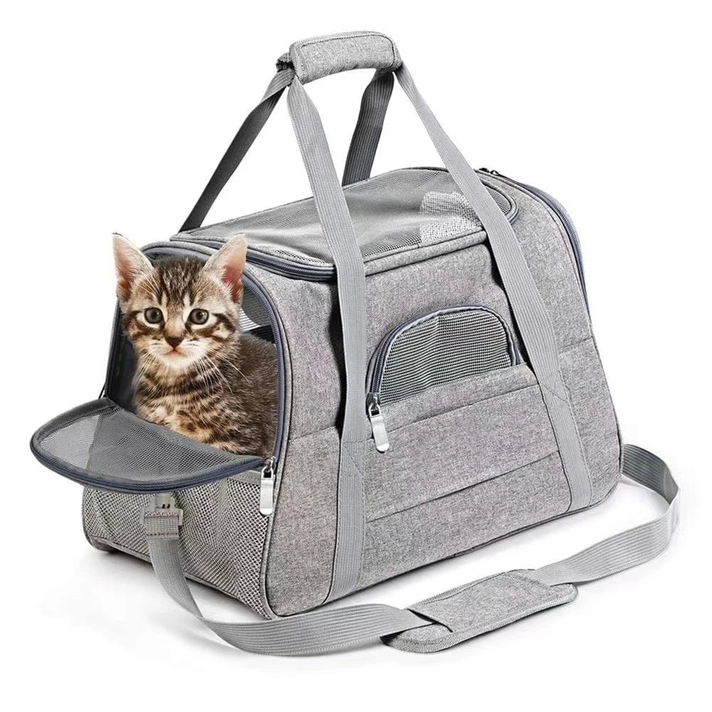 Sac de Transport Portable Respirant pour Chien et Chat