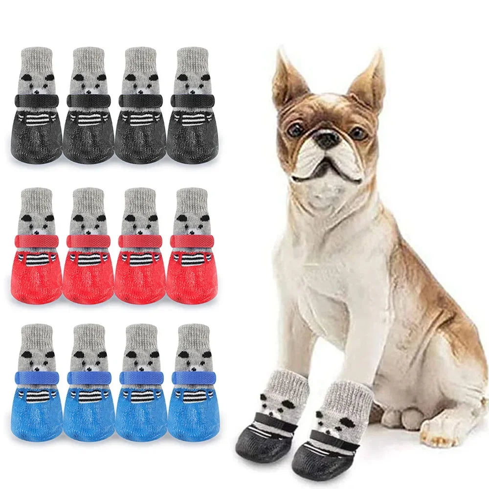 Chaussettes Imperméables pour Chiens et Chats - Protection Antidérapante et Respirante