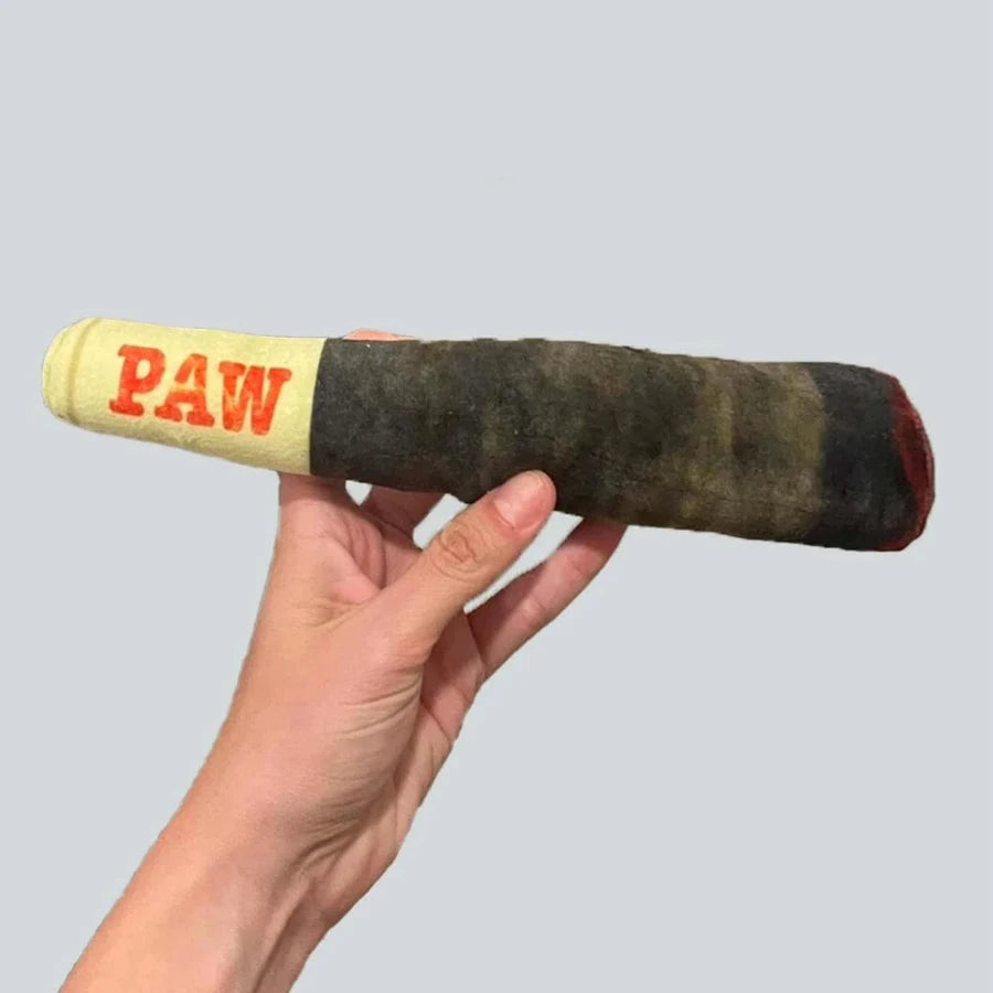 Jouet Cigaresque Interactive pour Chiens - Un Zeste de Fantaisie pour Votre Compagnon Canin!