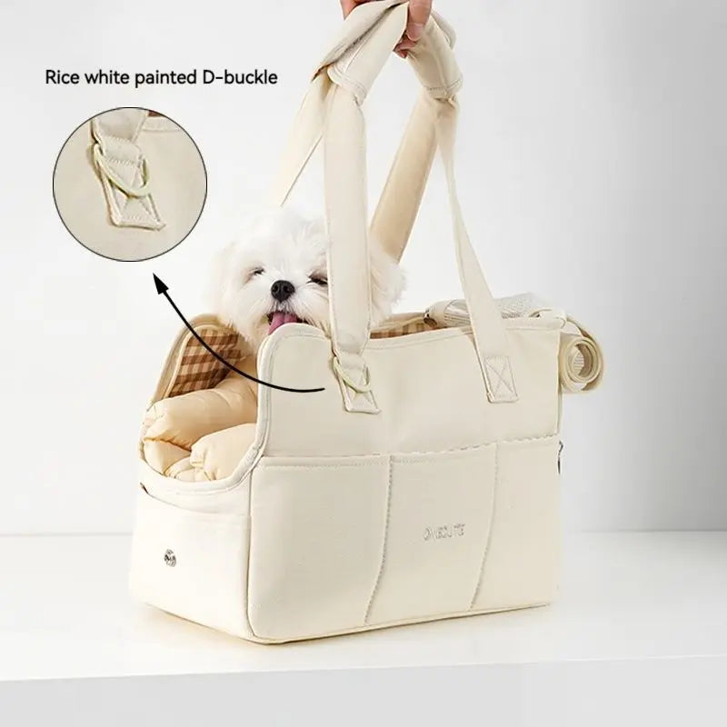 Sac de Transport Portatif pour Chiots et Petits Chiens