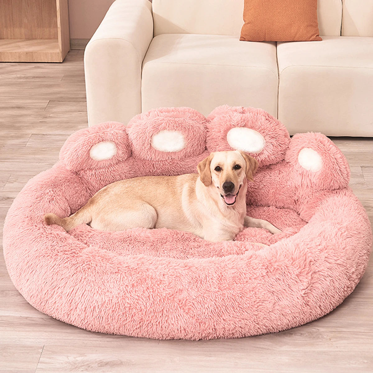 Canapé-Lit pour Chiens et Chats - Matelas Douillet et Lavable pour Animaux de Compagnie