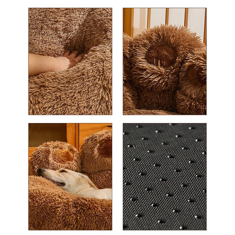 Canapé-Lit pour Chiens et Chats - Matelas Douillet et Lavable pour Animaux de Compagnie