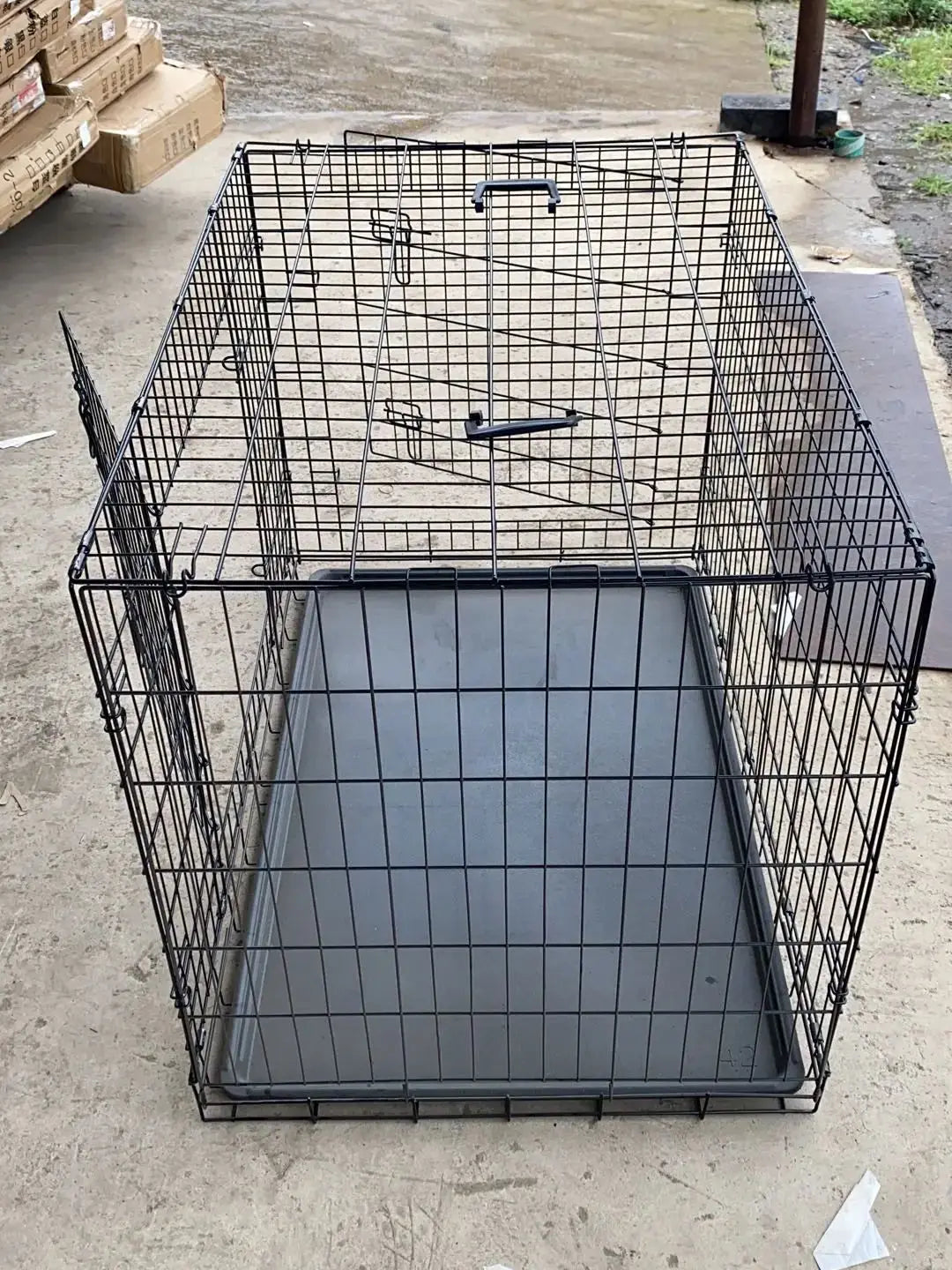 Cage pour Animaux de Compagnie Montée sur véhicule