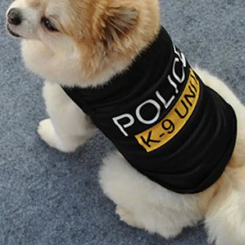 Costume Cosplay de Policier pour Chiens et Chats