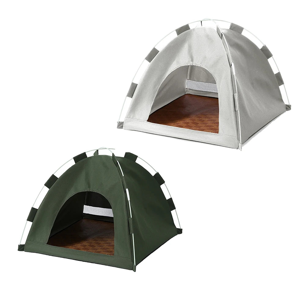 Tente de Camping pour Chats avec Coussin - Abri Respirant pour Chats