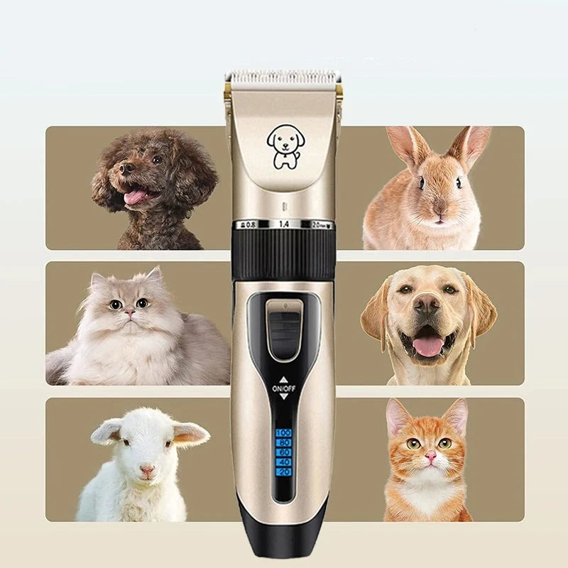 Tondeuse pour Animaux de Compagnie Rechargeable