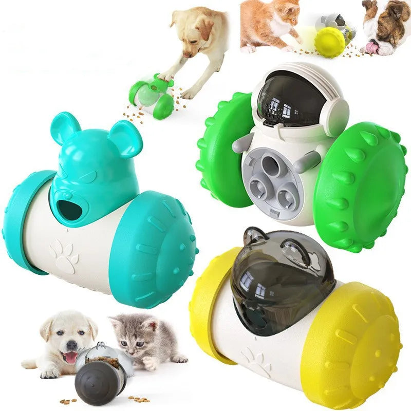 Jouet Distributeur de Friandises pour Chiens - Jouet Interactif et Distributeur de Nourriture