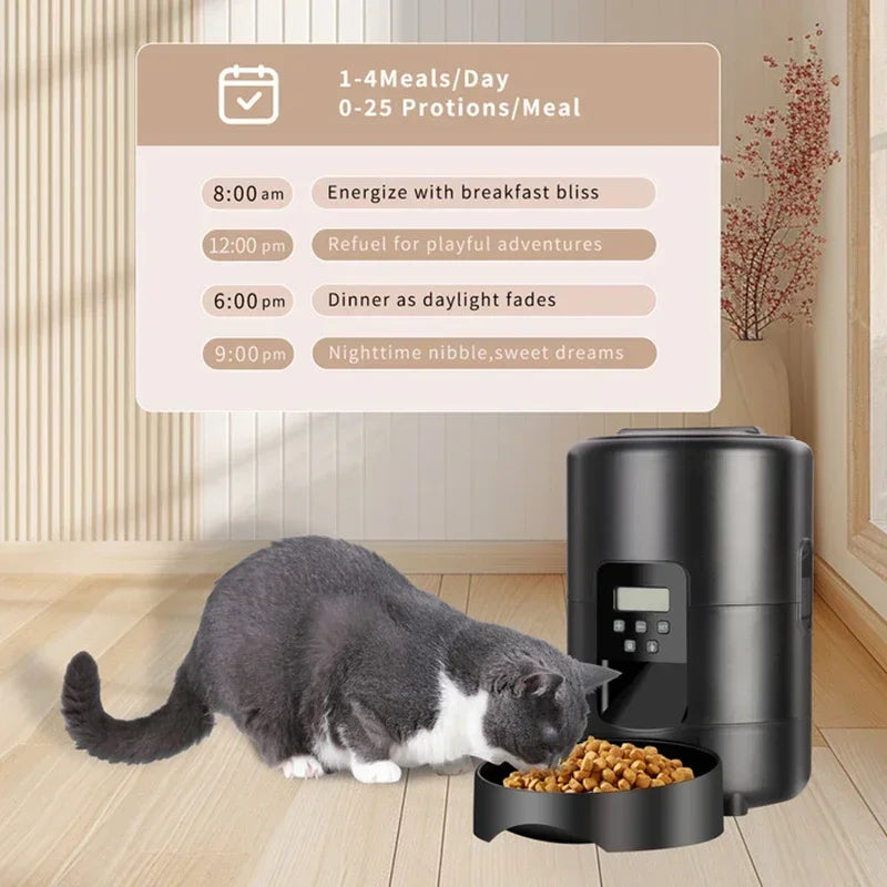 Distributeur Automatique de Nourriture pour Animaux - Smart WiFi 2L