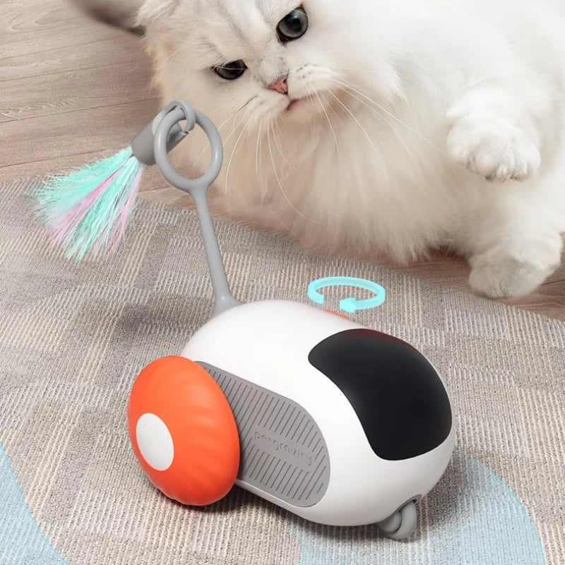 Voiture Interactive Télécommandée pour Chats