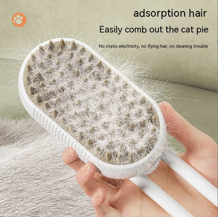 brosse de pulvérisation pour chats et chiens