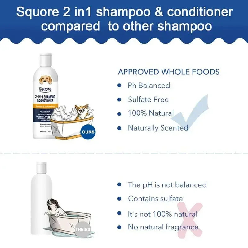 shampooing et Après-shampoing pour Chiots - Hydratation