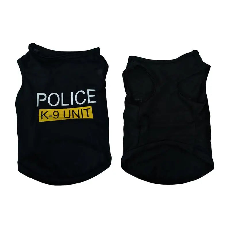 Costume Cosplay de Policier pour Chiens et Chats